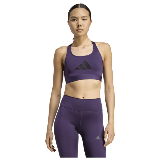 Adidas Γυναικείο μπουστάκι Powerreact Big Logo Bra